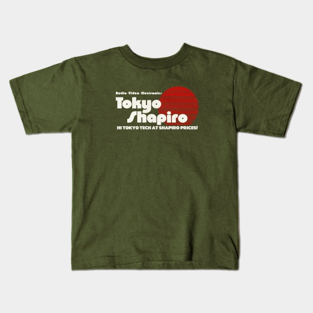 Tokyo Shapiro Kids T-Shirt by Turboglyde